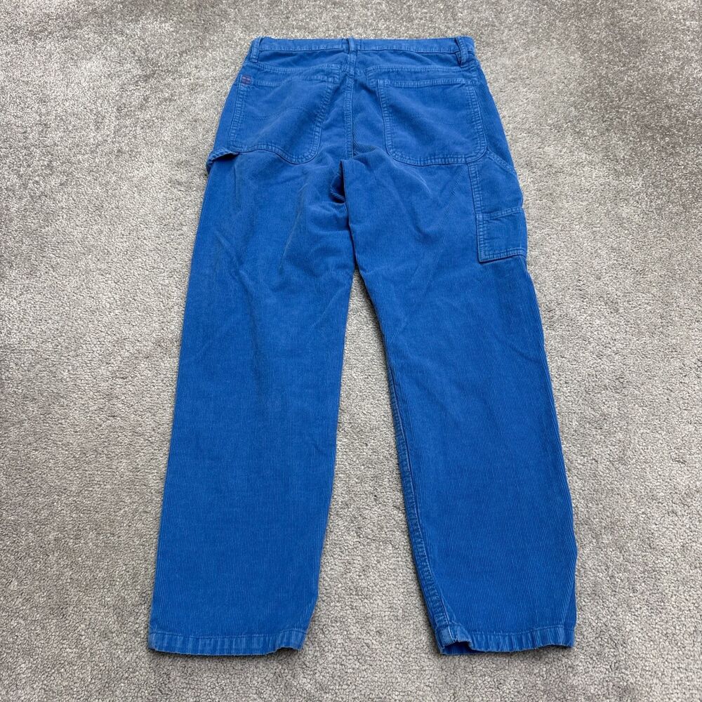 BDG Straight Leg Workwear Pants in Bright Blue